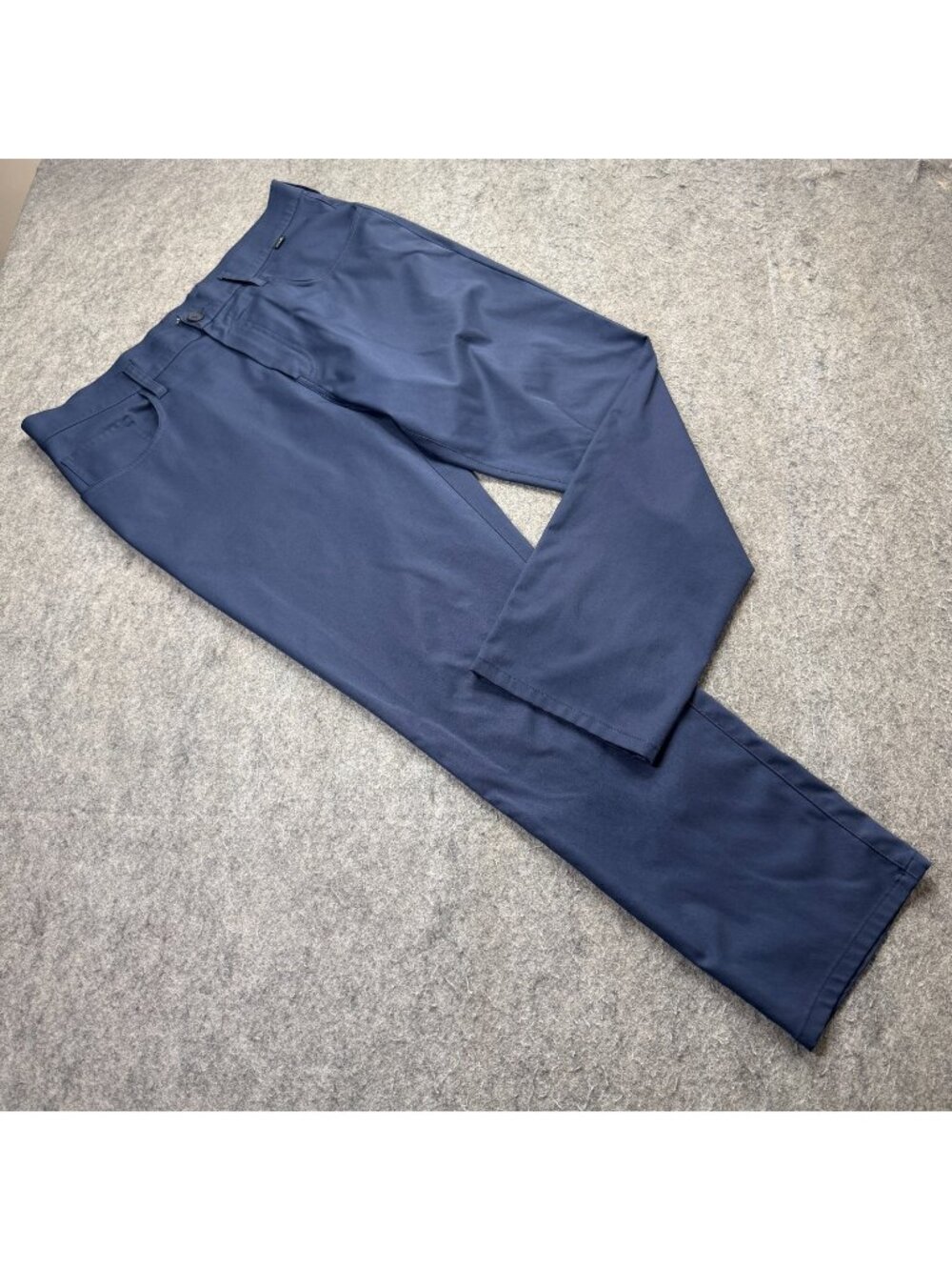 Travis Mathew 5-Pocket Golf Pants Men 36 x 29 Blue Performance Tapered